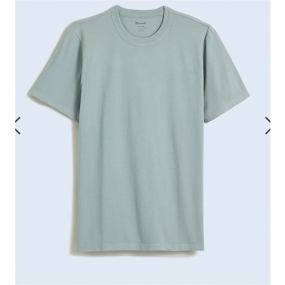 NWT Madewell All Day Casual Short Sleeve Crewneck Tee Shirt Sz XL Dye Flaw